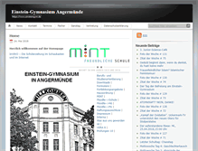 Tablet Screenshot of einsteingym.de